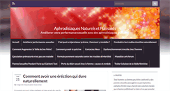 Desktop Screenshot of aphrodisiaque-naturel.org